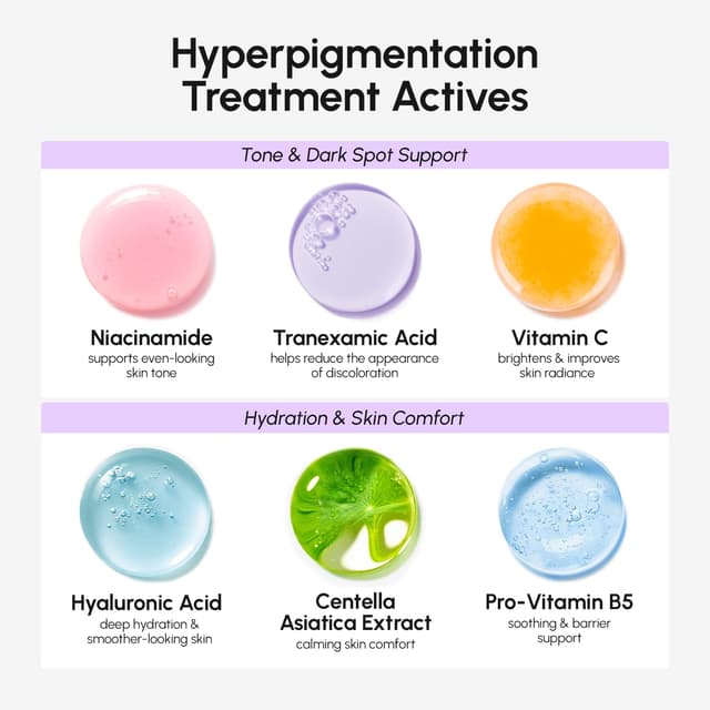 Detalle 2 de MAREE Dark Spot Remover Serum for Face & Body (TXA, Vitamin C & Niacinamide) — Fade Black & Brown Spots