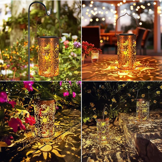 Thumbnail 6 de TickTime Solar lantern lights for gardens