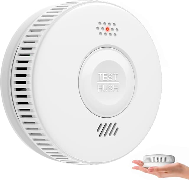Detalle de Smoke alarm for home, 10 years battery