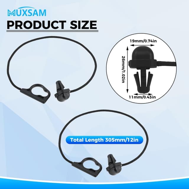 Thumbnail 1 de Vauxhall Corsa D/E Parcel Shelf Strap 2-Pack