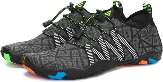 Detalle de SAGUARO Herren Wasserschuhe mit rutschfester Sohle – schnelltrocknend