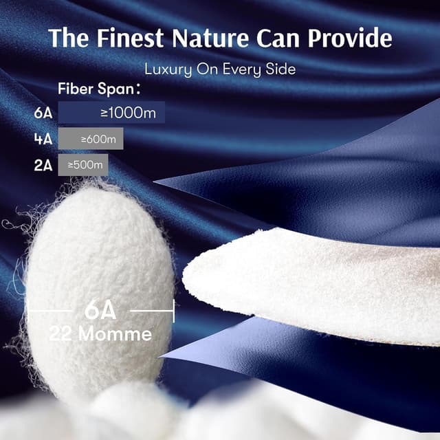 Detalle de Silk sleep mask 100% mulberry silk large