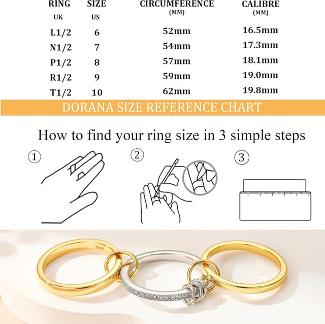 Detalle 2 de Rajputana Sterling Silver ring set L-T