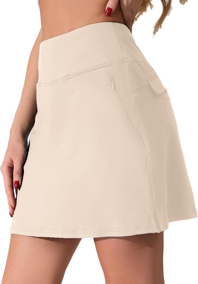 Thumbnail 1 de Timuspo jupe d'été femme taille haute 4 poches ⚙