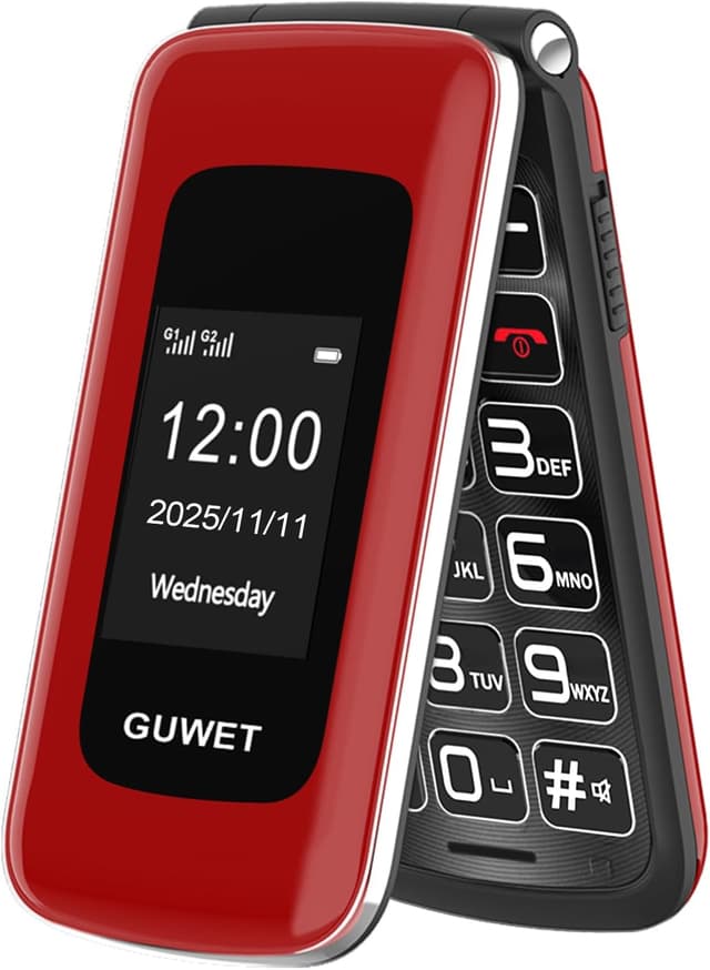 Imagen de Guwet 2G Big Button Flip Phone en OfertitasTOP