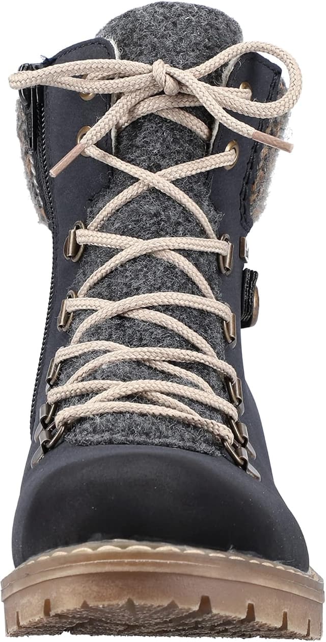 Detalle de Rieker Y9131 botte tendance femme : confort antistress et chaleur au quotidien