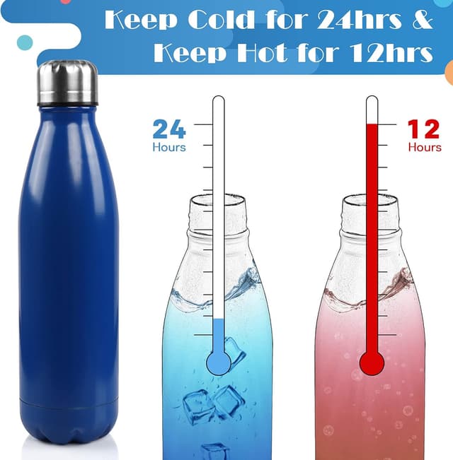 Thumbnail 2 de BOGI 2 Pack Insulated Water Bottle 500ml