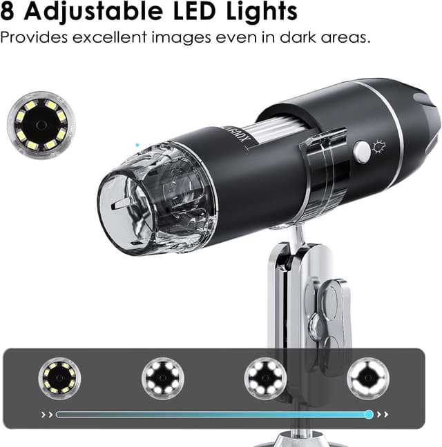 Thumbnail 3 de SKYBASIC microscopio digitale 50x-1600x