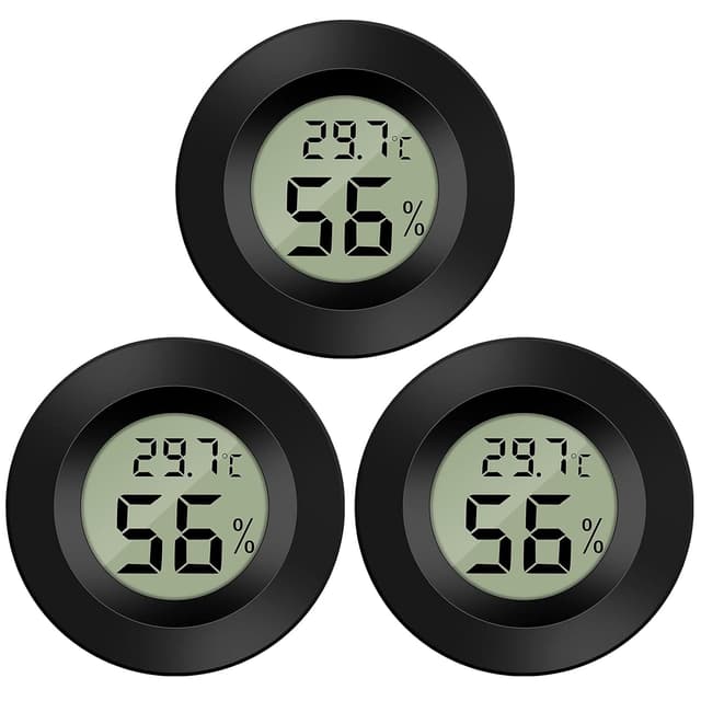 Detalle de Thlevel Humidity Meter Sensor Thermometer 3 Pack ๐