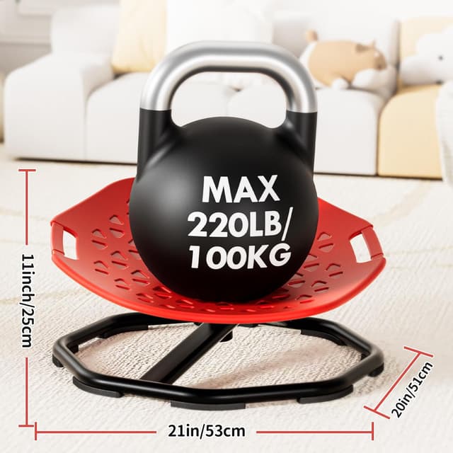 Thumbnail 1 de KidBloom Drehstuhl Autismus 360° Rot