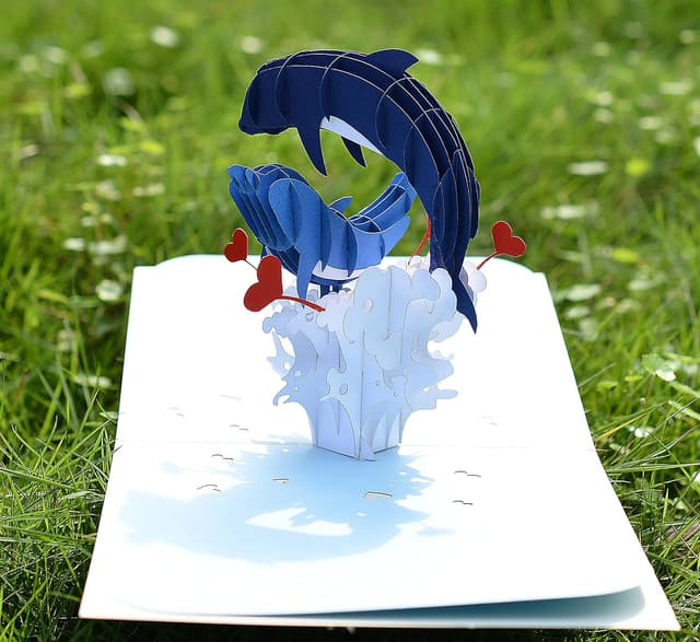 Detalle de CUTPOPUP Jubiläumskarte als Pop-Up-3D-Karte – Hochzeitstag, Jahrestag & Valentinstag