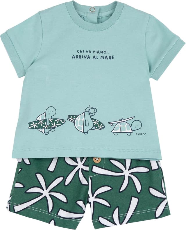 Detalle de Ensemble t-shirt et short bébé Chicco