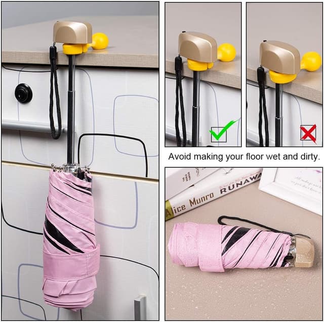 Detalle de Vicloon Ombrello Portatile pieghevole compatto con rivestimento anti-tempesta e UPF>50+