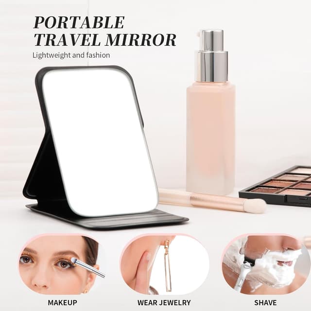 Detalle 2 de DUcare compact mirror HD glass 10.8x7cm