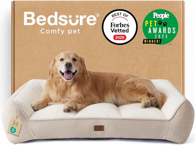 Detalle de BEDSURE waschbares Hundebett 122x89 cm