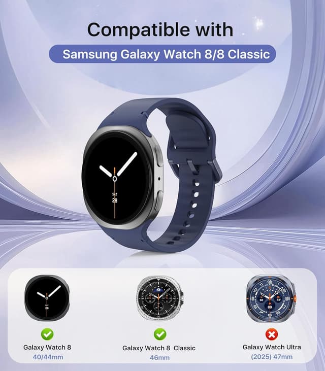 Detalle 2 de TiMOVO Sport Bands 6 Pack for Galaxy Watch 8