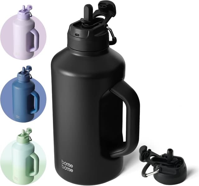 Detalle de BOTTLE BOTTLE Isolierte Wasserflasche 1,8 L Schwarz
