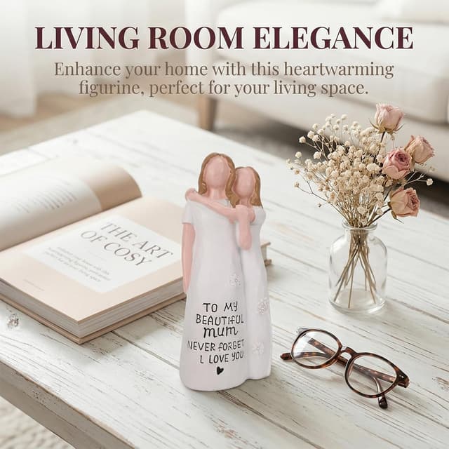 Thumbnail 6 de QBEJIME Mum and Daughter figurine gift