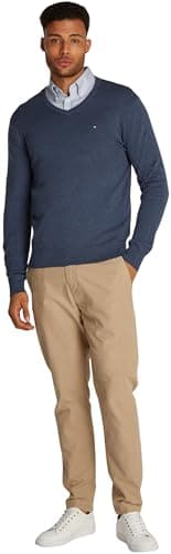 Thumbnail 4 de Tommy Hilfiger Jersey Essential Cotton cuello pico, talla L