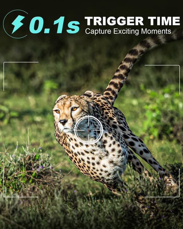 Detalle 2 de KJK Trail Camera 36MP 2.7K