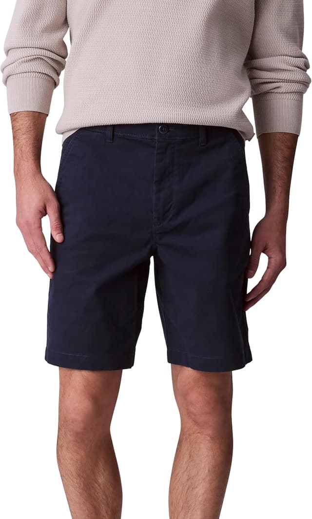 Detalle de Calvin Klein Men’s Classic Cotton Knee Length Chino Shorts