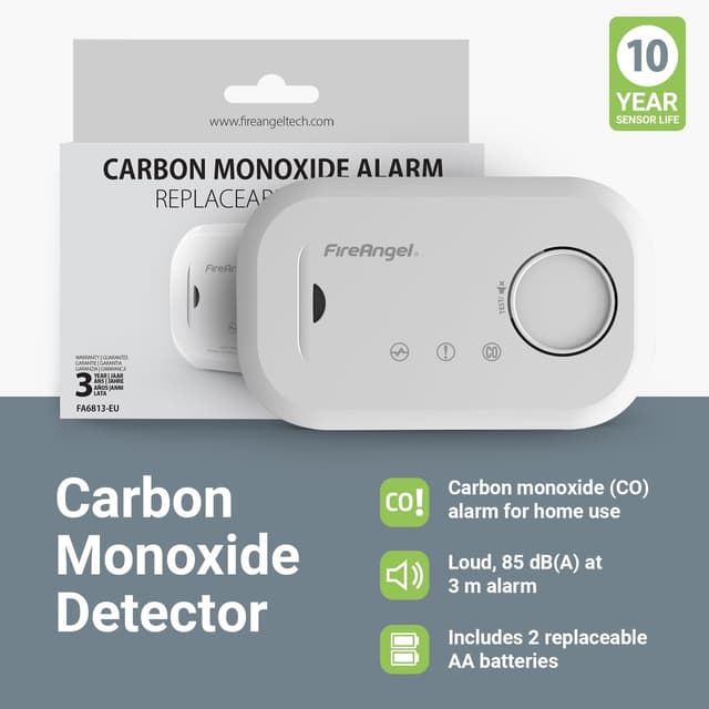 Thumbnail 1 de FireAngel FA6813 Carbon Monoxide Alarm