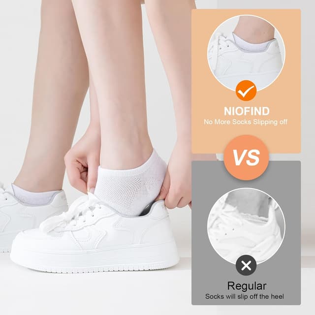 Detalle de Niofind calzini donna corti 6 paia