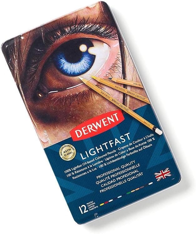 Thumbnail 1 de Derwent Lightfast Set 12 matite 4 mm 🎨