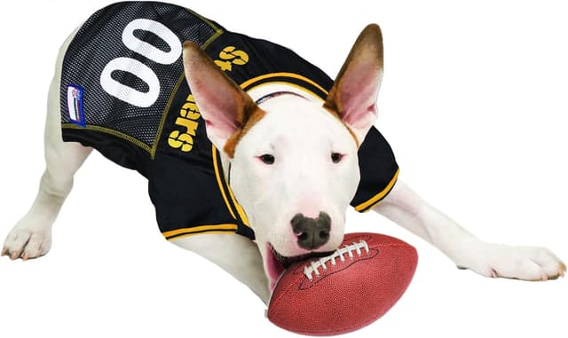 Detalle 2 de NFL Pittsburgh Steelers Dog Jersey (Small) — Officially Licensed Team Gear