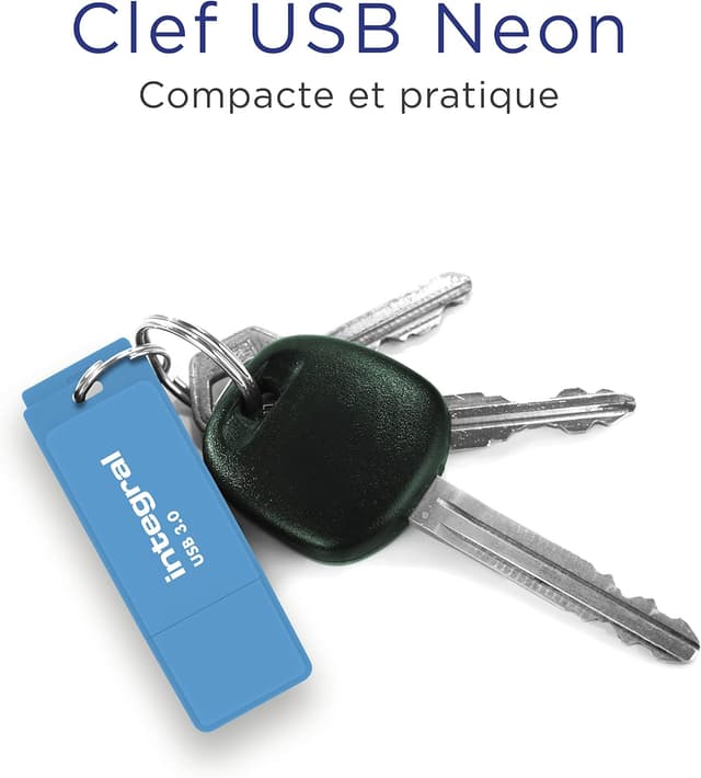 Detalle 1 de Integral 64GB Neon Bleu USB 3.2