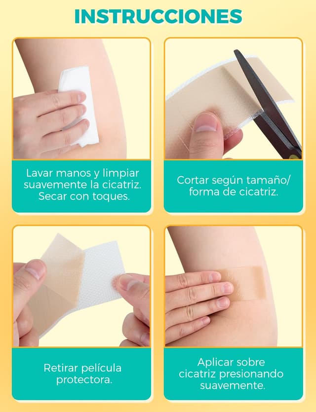 Thumbnail 4 de Parches de silicona 4x150 cm para cicatrices