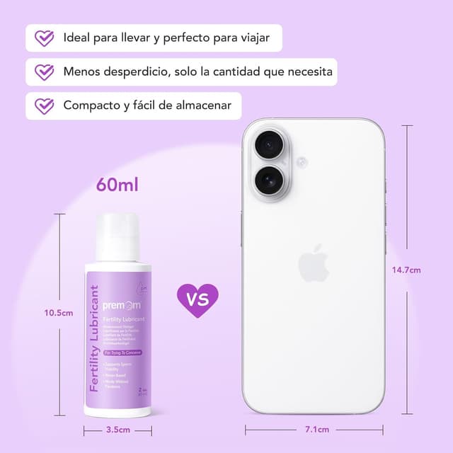 Thumbnail 4 de Premom Lubricante de Fertilidad 60 ml