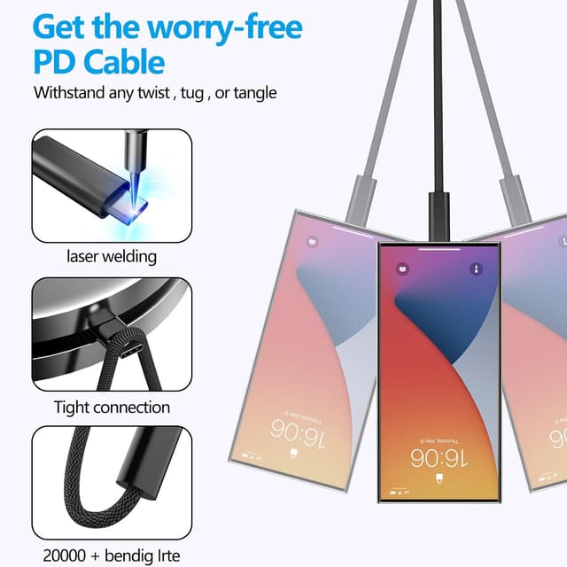 Detalle 2 de USB-C to USB-C Cable 5m 60W PD