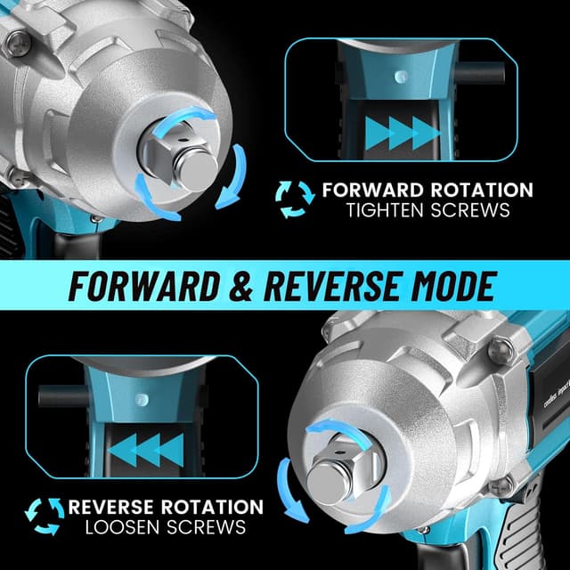 Thumbnail 5 de Seesii WH700 1/2" Impact Wrench — 479 Ft-lbs
