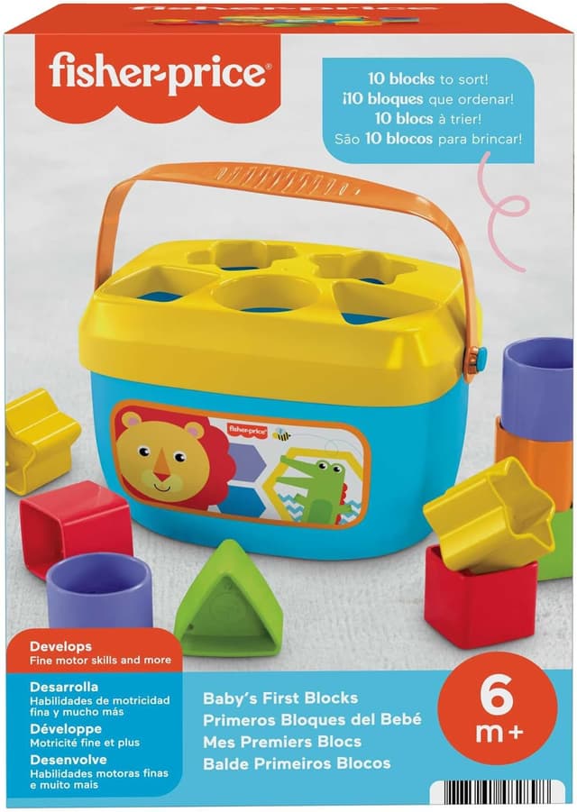Detalle 2 de Baby blocks Fisher-Price FFC84 set of 10