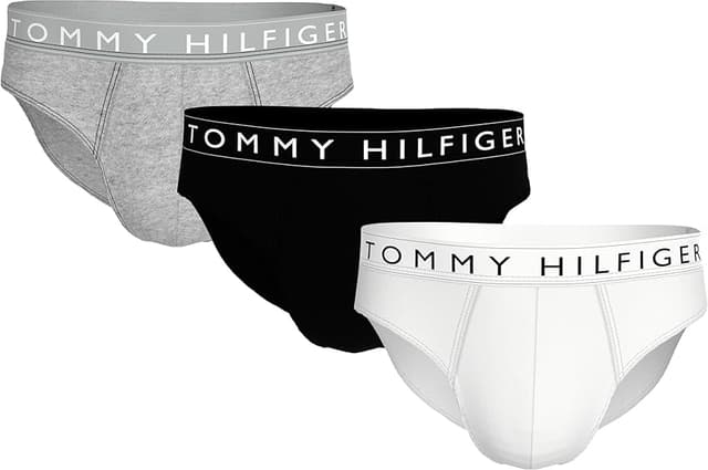 Detalle 2 de Tommy Hilfiger Calzoncillos Hip Briefs pack 3