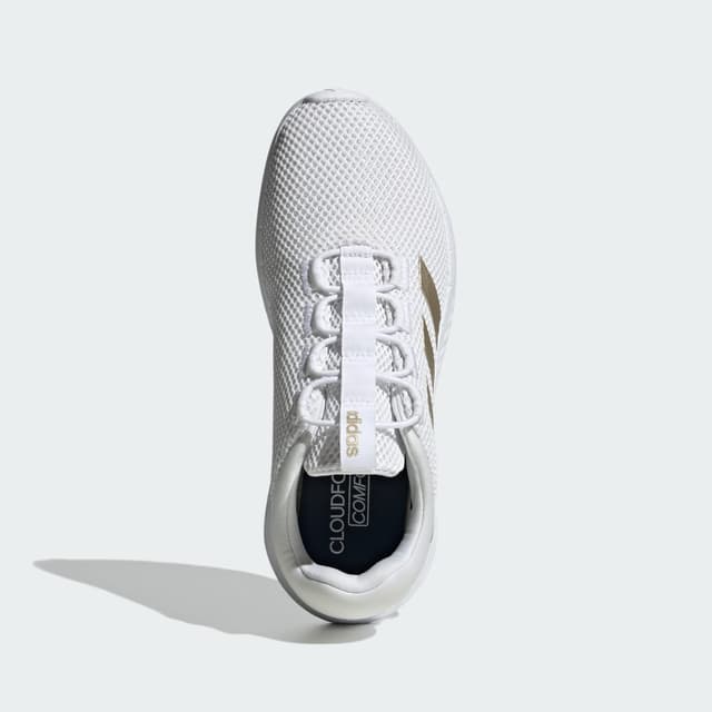 Detalle 2 de adidas Zapatilla Cloudfoam Comfy Elastic Lace en blanco