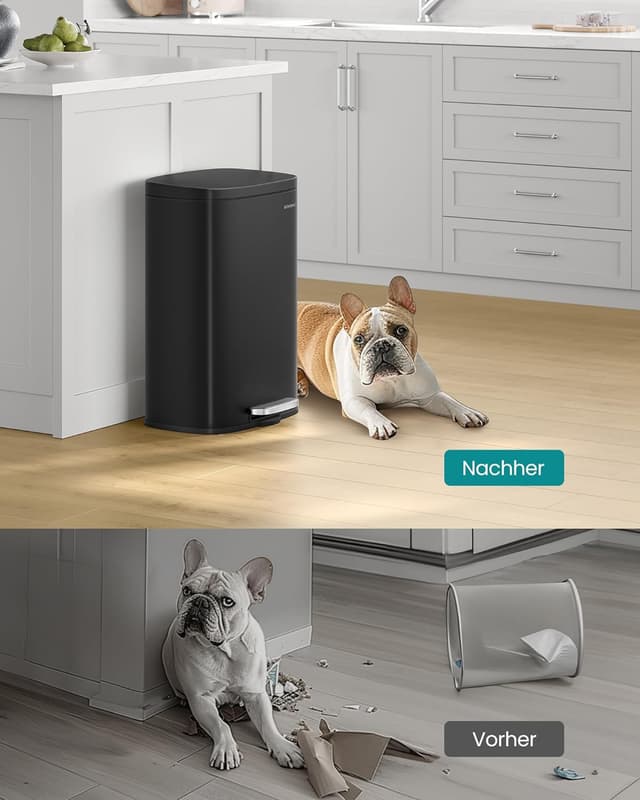 Thumbnail 6 de Mülleimer Küche SONGMICS 50 Liter LTB050B02