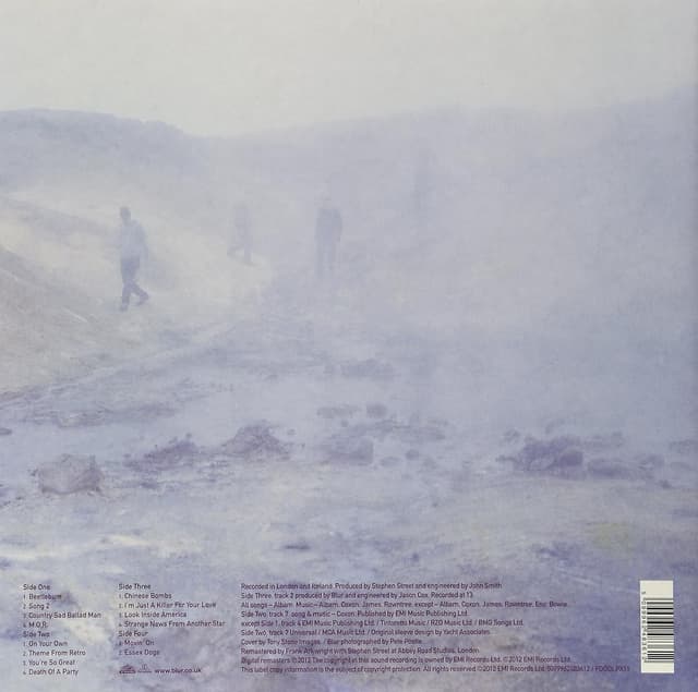 Detalle 2 de EMI Blur-Special Edition (2LP) in vinile