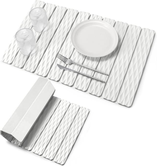 Imagen de Large Stone Wave Dish Drying Mat 24" 🧽 en OfertitasTOP