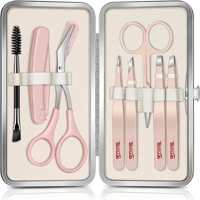 Detalle de TsMADDTs Tweezers 8-in-1 Eyebrow Kit ๐