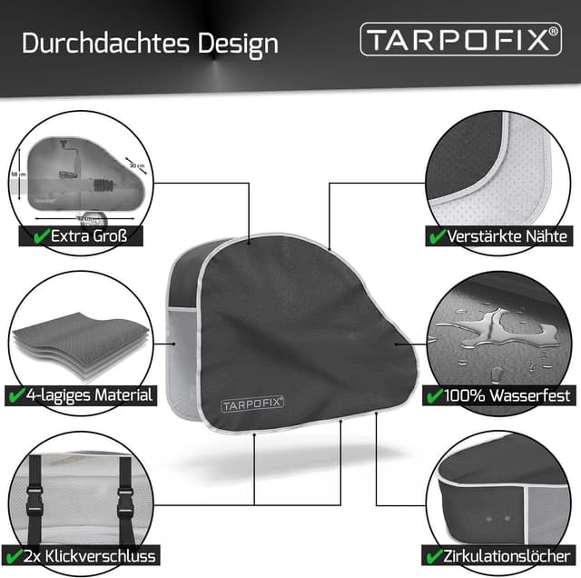 Thumbnail 5 de Tarpofix Deichselabdeckung Wohnwagen 4‑Lagen 🛡