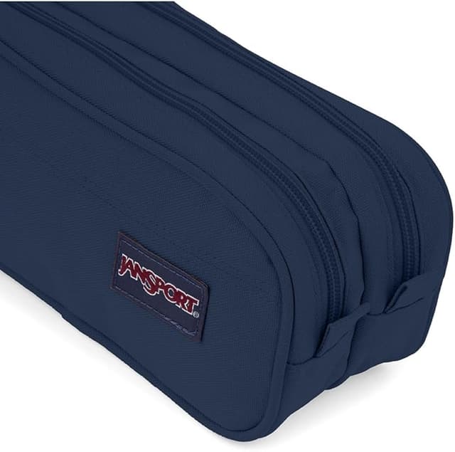 Detalle 2 de JANSPORT Large Accessory Pouch 🧳 Estuche grande, Unisex, Negro