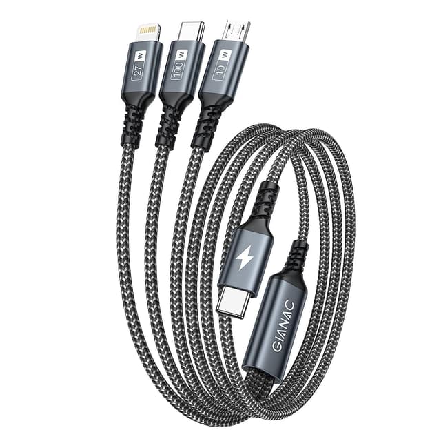 Detalle de GIANAC 100W Multi USB-C Kabel 1,2m đ