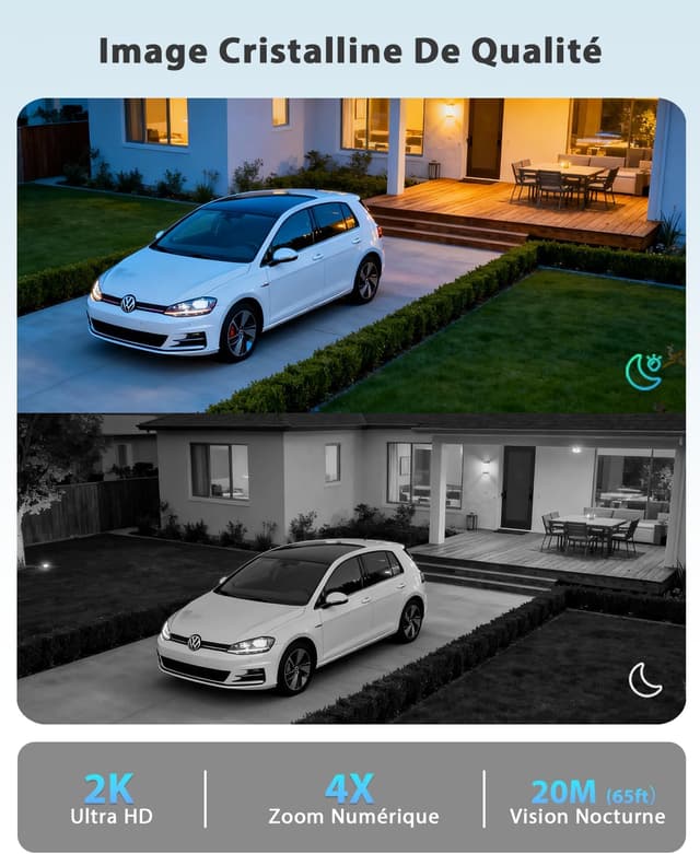 Thumbnail 2 de Xega 4G LTE Caméra Surveillance
