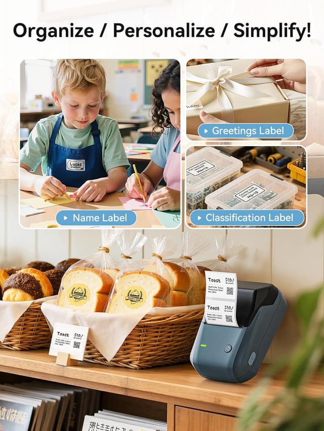 Detalle 2 de NIIMBOT B1 2 Inch Portable Label Printer