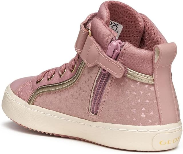 Detalle de Geox J Kalispera Girl Basket pour fille : légères, amorties et faciles à enfiler