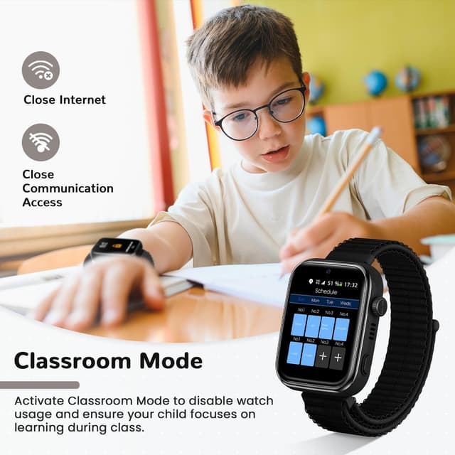 Thumbnail 3 de Oliimptek 2026 Kinder-Smartwatch mit Videoanruf