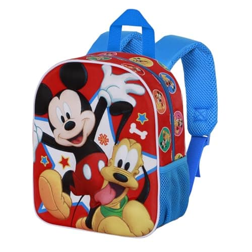 Detalle de Disney Mickey Mouse Star-Mochila 3D Elite 25 x 30 cm, 7 L