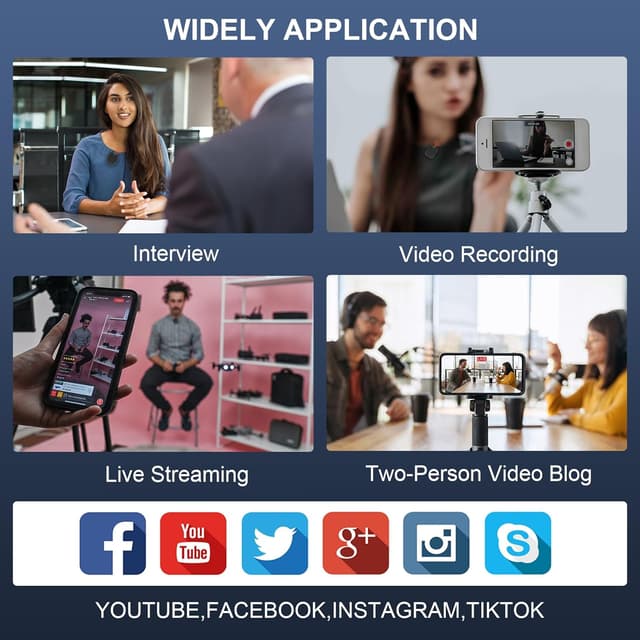 Thumbnail 5 de OSA Lavalier Inalámbrico para iPhone 🎙️ con Cancelación de Ruido